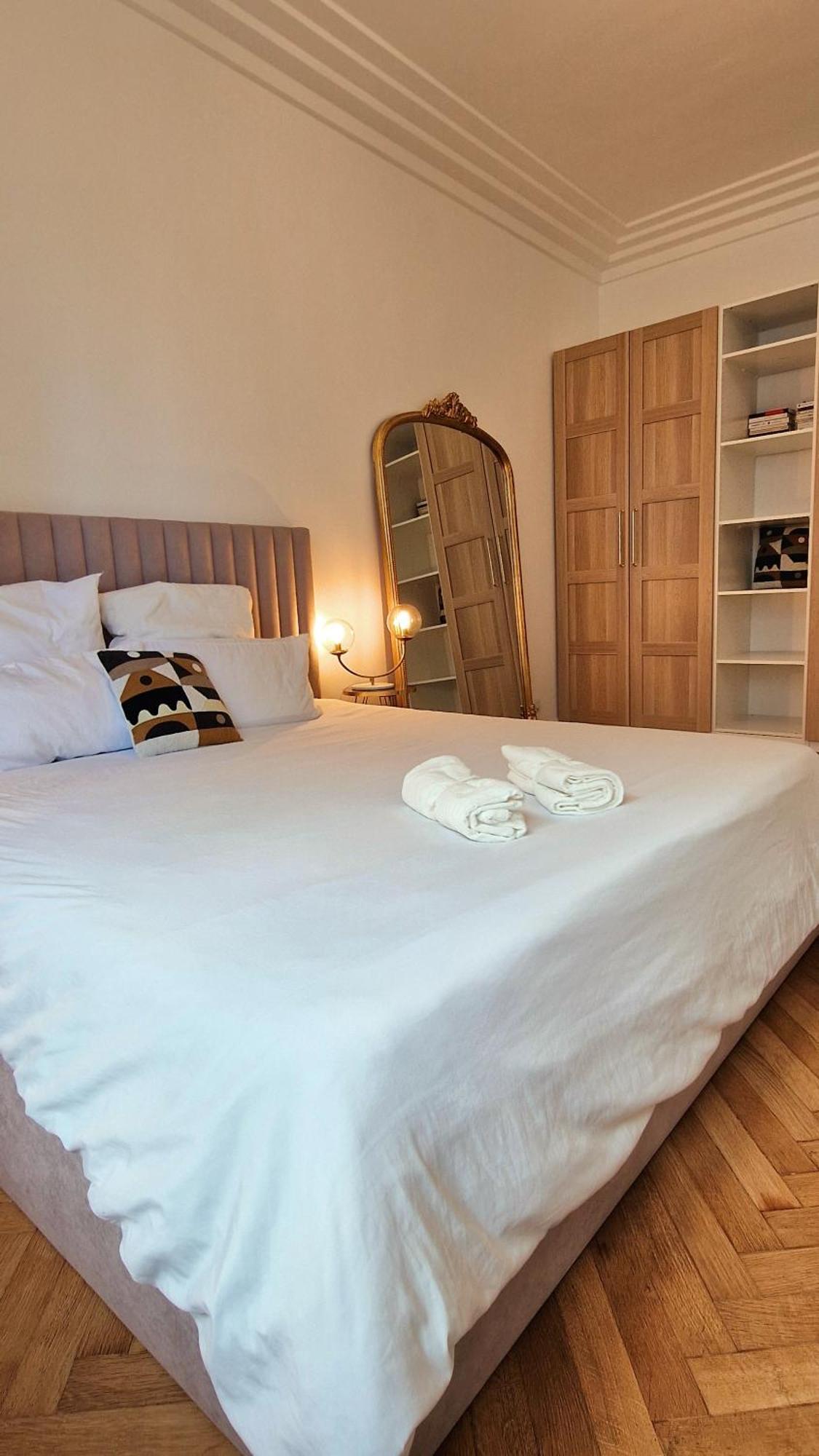 Jazzy Et Spacieux Appartement Prom Des Anglais Nice Buitenkant foto